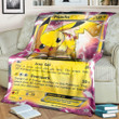 Anime Pkm Pikachu-Ex Xy Promos Custom Soft Blanket / S/(43X55)