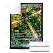 Anime Pkm Card Rayquaza Hybrid Vmax Glass Custom Soft Blanket