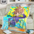 Anime Pkm Blues Tactics Trainer Custom Soft Blanket / S/(43X55)