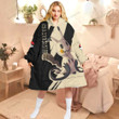 Anime Pkm Mimikyu Custom Fleece Blanket Hoodie Adult / Free Size