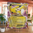 Anime Pkm Pikachu-Ex Xy Promos Custom Soft Blanket