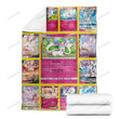 Anime Pkm Sylveon Cards Custom Soft Blanket