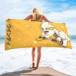 Arcanine Custom Fetching Beach Towel
