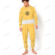 Mighty Morphin Ninjetti Yellow Bear Ranger Custom Hooded Jumpsuit