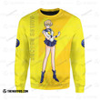 Anime Sailor Uranus Custom Sweatshirt / S Bl1403226