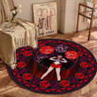 Anime Sailor Mars Custom Round Carpet