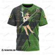 Anime Sailor Pluto Custom T-Shirt / S Bl1403227
