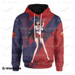 Anime Sailor Mars Custom Hoodie Zip / S Bl1403224