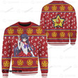 Anime Sailor Moon Mars Custom Imitation Knitted Sweatshirt / S Bl30102111