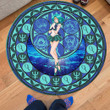 Anime Sailor Neptune Custom Round Carpet