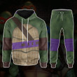 Movie TMNT Donatello Donnie Purple Strings Custom Sweatpants
