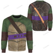 Movie TMNT Movie TMNT Donatello Donnie Purple Strings Custom Sweatshirt