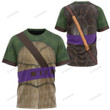 Movie TMNT Movie TMNT Donatello Donnie Purple Strings Custom T-Shirt