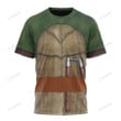 Movie TMNT Michelangelo Mikey Orange Strings Custom T-Shirt