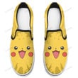 Pikachu Tie Dye Face Custom Slip-on
