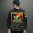 Tyranitar Custom Imitation Knitted Thicken Sweatshirt