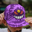 Mega Gengar Tie Dye Face Custom Baseball Cap