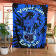 Evolve Vaporeon Tie Dye Face Custom Soft Blanket
