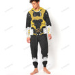 Psycho Rangers Yellow Psycho Custom Hooded Jumpsuit