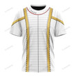 Star Trek Jean Luc Picard Uniform Custom T-Shirt
