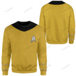 Star Trek The Original Series Yellow Suit Custom Sweatshirt