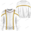 Star Trek Jean Luc Picard Uniform Custom Sweatshirt
