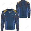 Star Trek Beyond Captain James T. Kirk Uniform Custom Sweatshirt