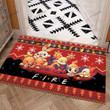 Fire Type Custom Doormat