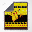 Pikachu Custom Woven Blanket
