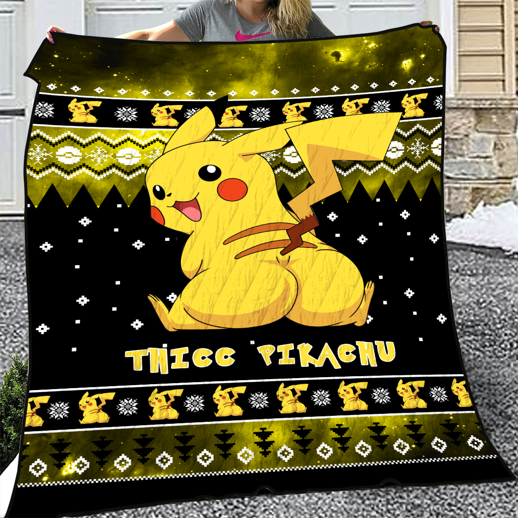 Thicc Pikachu 2 Custom Quilt