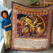 The Winged Dragon Of Ra Custom Quilt