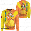 Game Super Mro Princess Daisy Custom Sweatshirt Apparel Bt2102229