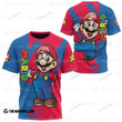Game Super Mro Mario Custom T-Shirt Apparel Bt2102223