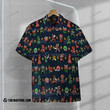 Game Super Mro Characters Pattern Custom Button Shirt / S Bt2102221