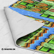 Game Super Mario Bros. 3 World 7 Part Map Custom Rug Bl02042221