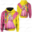 Game Super Mro Princess Peach Custom Hoodie Apparel Bt2102228