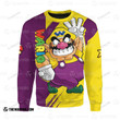 Game Super Mro Wario Custom Sweatshirt Apparel / S Bt2102225