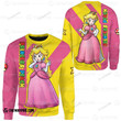 Game Super Mro Princess Peach Custom Sweatshirt Apparel Bt2102228
