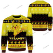 Pikachu Custom Imitation Knitted Sweatshirt