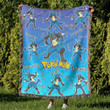 Lucario Custom Woven Blanket