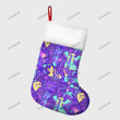 Ghost Type Pattern Custom Christmas Stockings