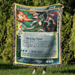 Charizard Star Gold Dragon Frontiers Custom Woven Blanket