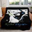 Anime Espeon Umbreon Soft Blanket