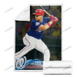 Sport Baseball Card 2018 Topps Chrome Update Juan Soto Custom Soft Blanket