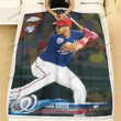 Sport Baseball Card 2018 Topps Chrome Update Juan Soto Custom Soft Blanket