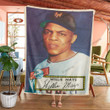 Sport Baseball Card 1952 Topps 261 Willie Mays Mint Custom Soft Blanket