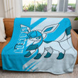 Anime Glaceon Custom Soft Blanket