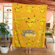 Let's Go Pikachu Custom Soft Blanket