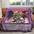 Anime YGO Red-Eyes Dark Dragon Custom Soft Blanket