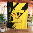Thicc Pikachu Custom Soft Blanket